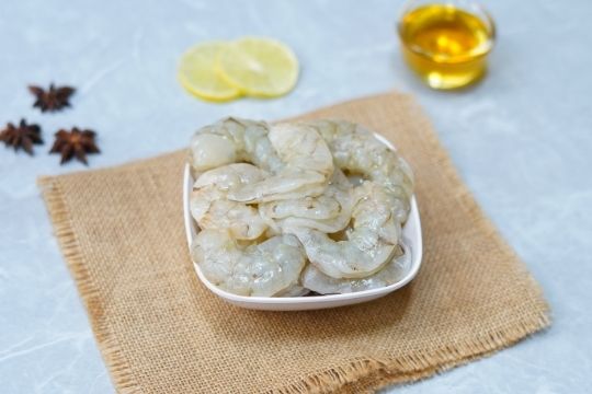 Prawns- Medium Deshelled & Deveined 30 - 45 Pcs